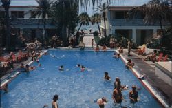 La Playa Apartment Hotel Swimming Pool Postcard