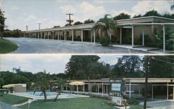 Mid-Lakes Motel Postcard