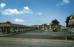 Coronet Motel, Leesburg, Florida Postcard