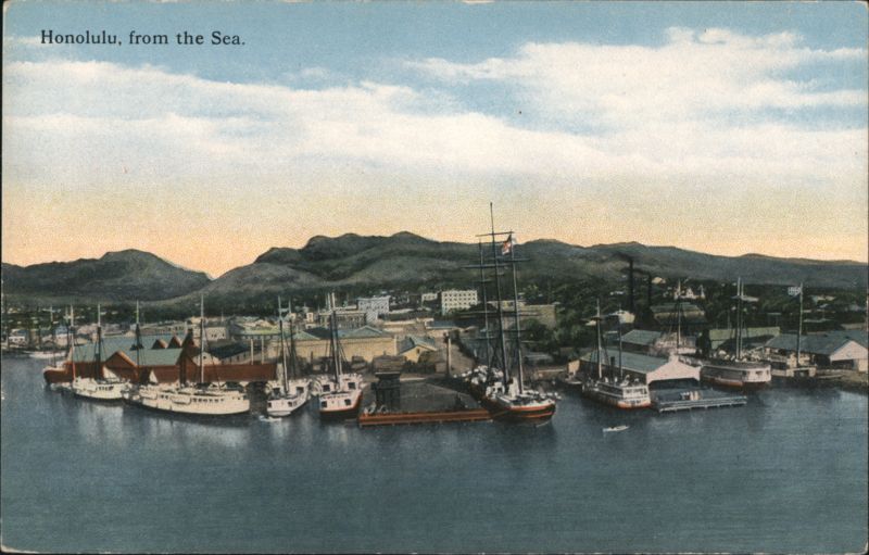 Honolulu, from the Sea Hawaii
