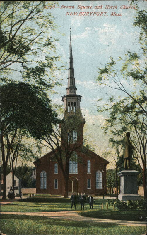 Brown Square and North Church, Newburyport, MA Massachusetts