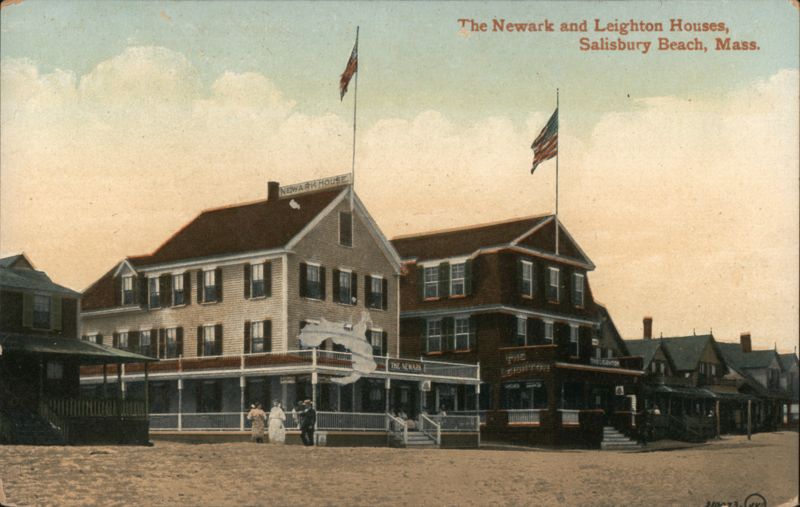 The Newark and Leighton Houses, Salisbury Beach Massachusetts