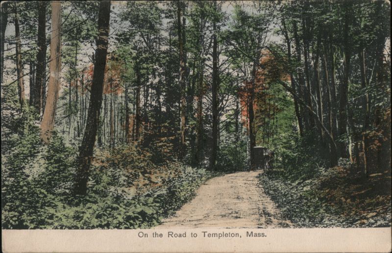 On the Road to Templeton, Mass. Massachusetts
