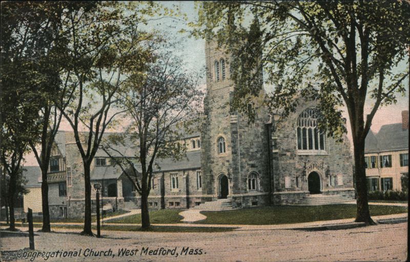 Congregational Church, West Medford, MA Massachusetts