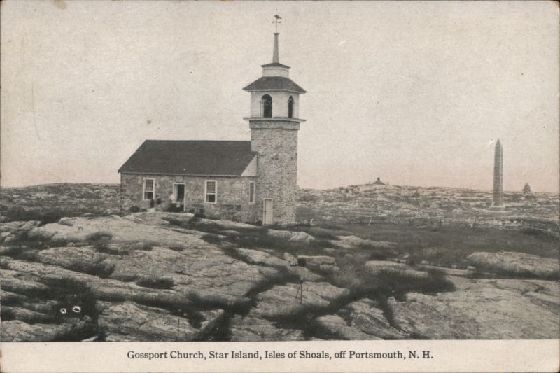 Gosport Church, Star Island, Isles of Shoals Portsmouth New Hampshire