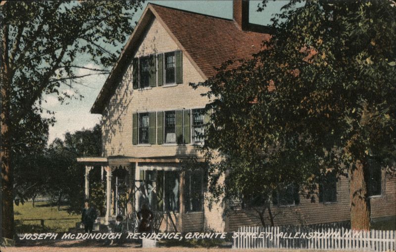 Joseph McDonough Residence, Granite Street Allenstown New Hampshire