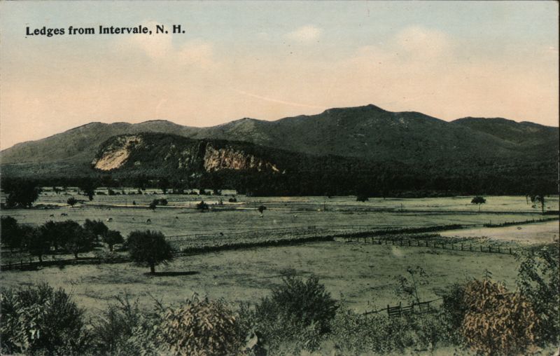 Ledges from Intervale, N. H. New Hampshire