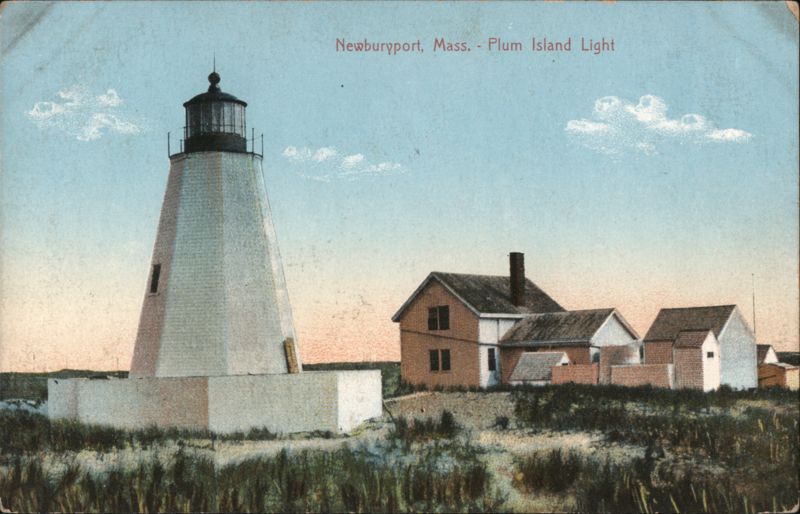 Plum Island Light, Newburyport, Mass. Massachusetts