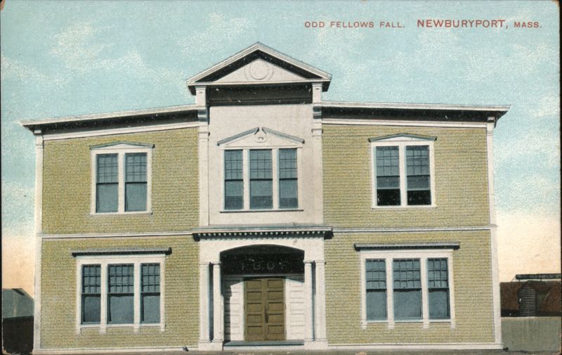 Odd Fellows Hall, Newburyport, MA Massachusetts