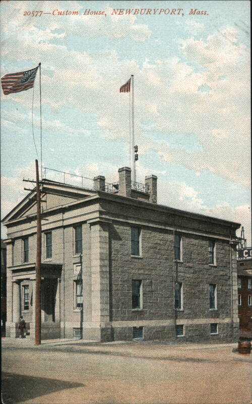 Custom House, NEWBURYPORT, Mass. Massachusetts