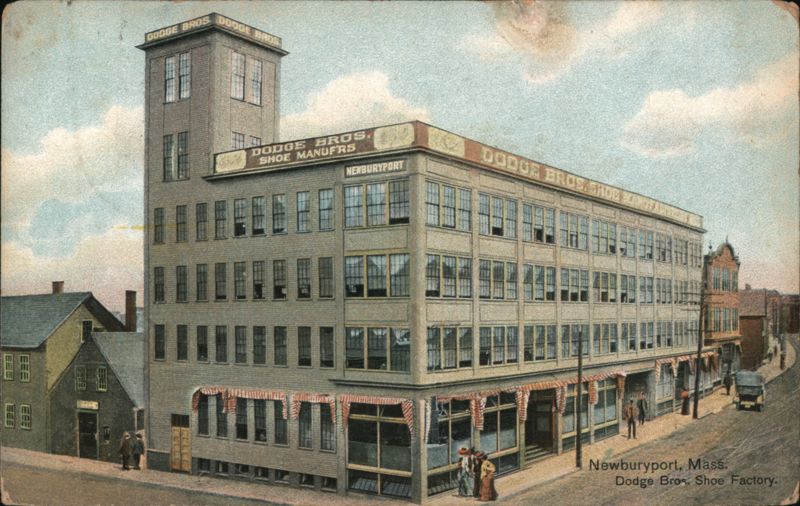 Dodge Bros. Shoe Factory, Newburyport Massachusetts
