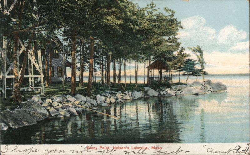 Stony Point, Nelson's, Lakeville, Mass. Massachusetts