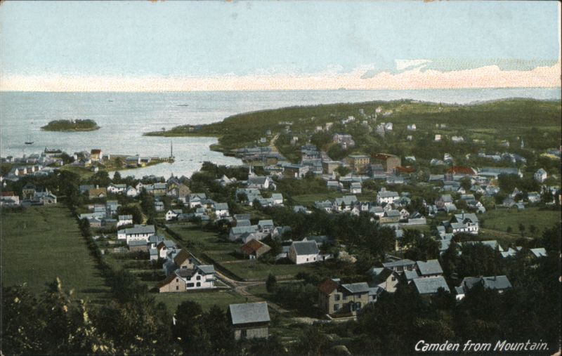 Camden from Mountain Maine