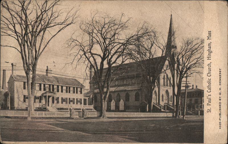 St. Paul's Catholic Church, Hingham, Mass Massachusetts