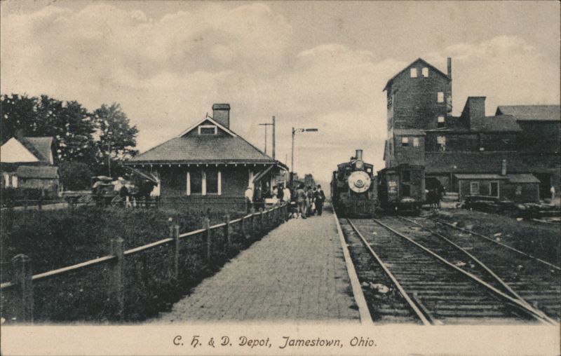 C. H. & D. Depot, Jamestown, OH Ohio