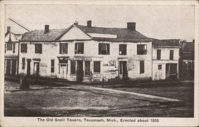 The Old Snell Tavern, Tecumseh, MI Michigan