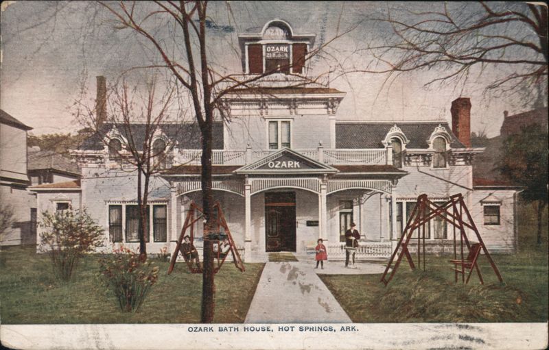 Ozark Bath House, Hot Springs, AR Arkansas