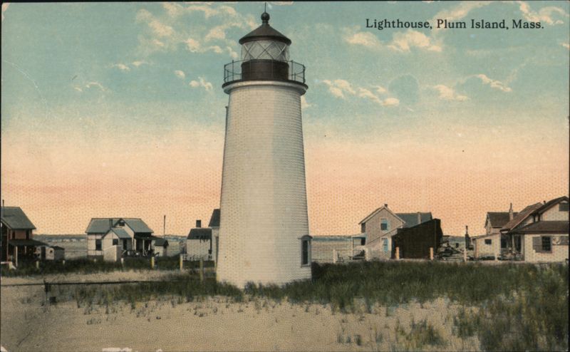 Lighthouse, Plum Island, Mass. Massachusetts