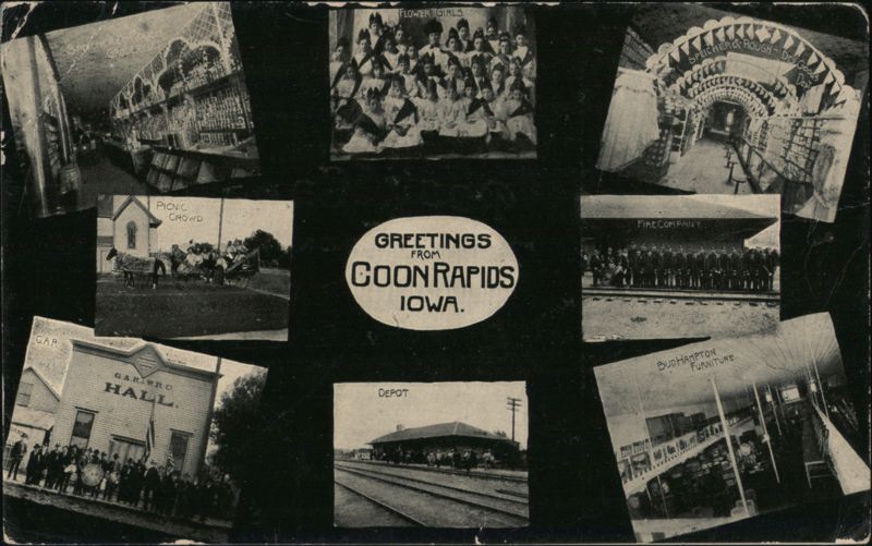 Greetings from Coon Rapids, Iowa, Multi-View