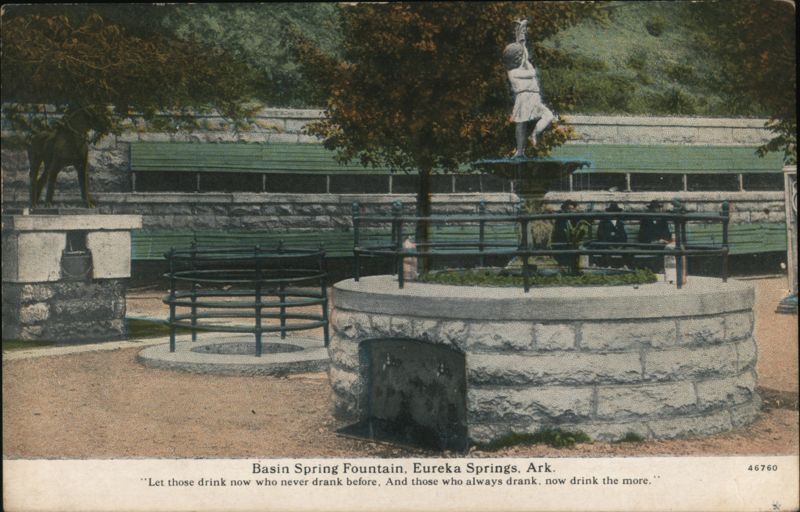 Basin Spring Fountain, Eureka Springs, Ark. Arkansas