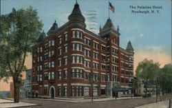 The Palatine Hotel, Newburgh, N. Y. Postcard