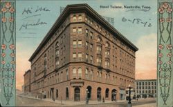 Hotel Tulane, Nashville, TN Postcard