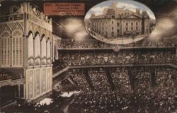 Municipal Organ, Denver, Colo. Postcard