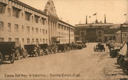 Casa Del Rey & Casino, Santa Cruz, CA Postcard