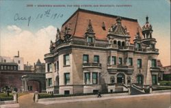Spreckels Mansion, Van Ness Avenue Postcard