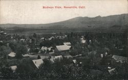 Birdseye View, Susanville, Calif. Postcard