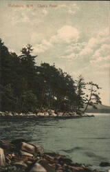 Clark's Point, Wolfeboro, N. H. Postcard