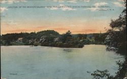 Junction of the Winnipesaukee and Pemigewasset Rivers Postcard
