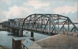 Newburyport Bridge, Newburyport, Mass. Postcard