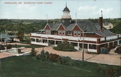 Riverton Park Casino, Portland, ME Postcard