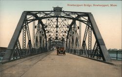 Newburyport Bridge, Newburyport, MA Postcard