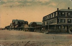 Salisbury Beach before the fire, 1908 Postcard