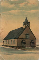 Star of the Sea, Church, Salisbury Beach, Mass. Postcard