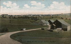 Sunset Hill from the West, White Mts. N.H. Postcard