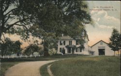 L. H. Pillsbury's Homestead, Derry, N. H. Postcard