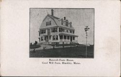 Bancroft-Foote House, Good Will Farm Postcard