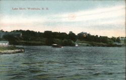 Lake Shore, Wolfeboro, N. H. Postcard