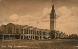 Ferry Bldg. San Francisco Postcard