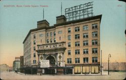 Castle Square Theatre, Boston, MA Postcard