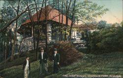 The Golf House, Franklin Park, Boston Postcard