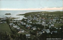 Camden from Mountain Postcard