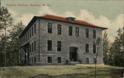 Beckley Institute, Beckley, W. Va. Postcard