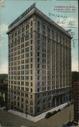 Commerce Trust Co. Building, Kansas City, MO. Postcard