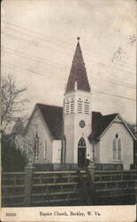 Baptist Church, Beckley, W. Va. Postcard