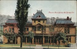 Maurice Main Spring, Hot Springs, AR Postcard