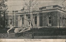 New Post Office, Reading, MA Postcard